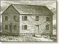 The Salem Village Meeting House
where the trials took place image from http://www.eyewitnesstohistory.com/salem.htm