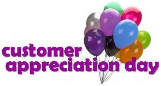 Customer Appreciation Day Google image from https://creditunioncoresystem.files.wordpress.com/2013/08/cad-envelope.gif