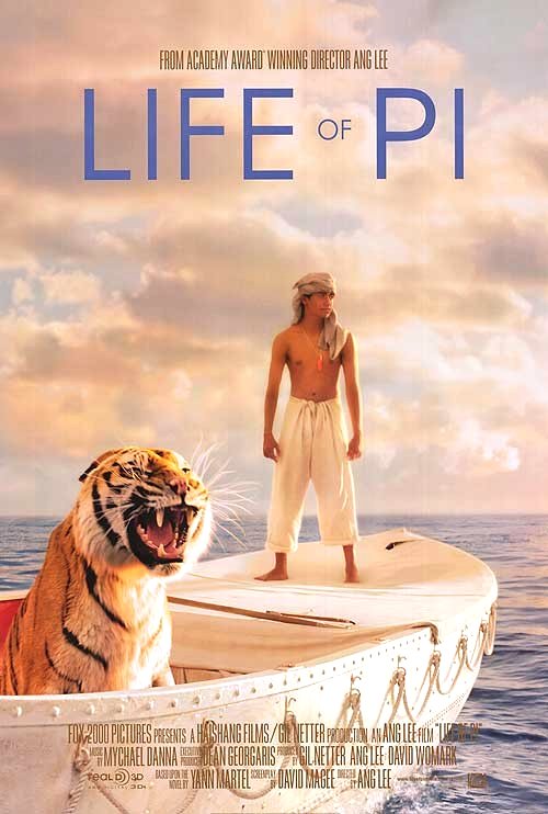 Life of Pi (2012) Movie Poster Google image from http://www.impawards.com/2012/posters/life_of_pi.jpg