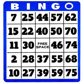 Blue Bingo Google image from http://www.bribiersl.com.au/images/club%20pictures/bingo_card.jpg