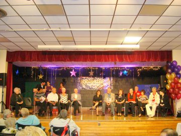Contestants for Chartwell's 2009 Senior Star Competition