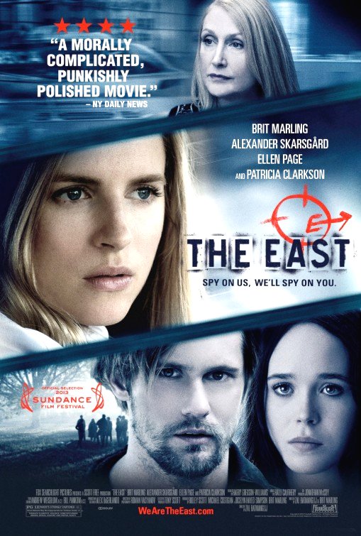 The East Movie Poster Google image from http://www.impawards.com/2013/east_ver2.html