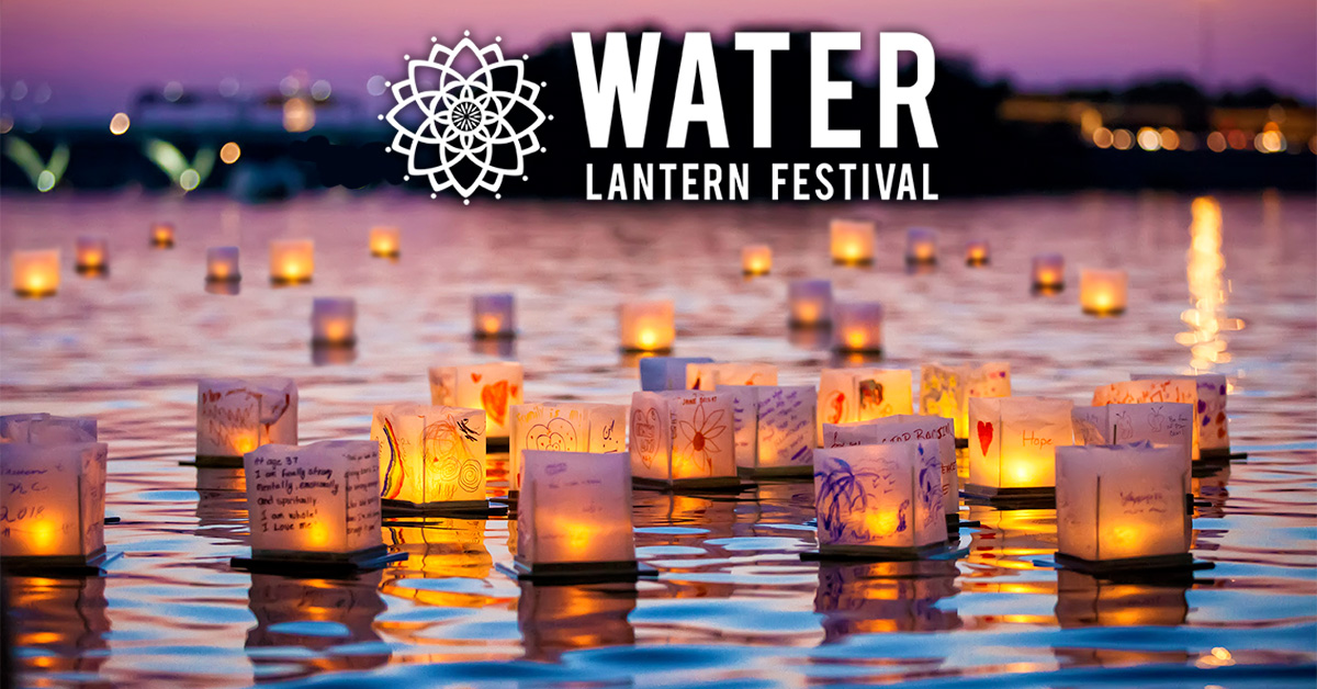 Water Lantern Festival Google image from https://www.waterlanternfestival.com/