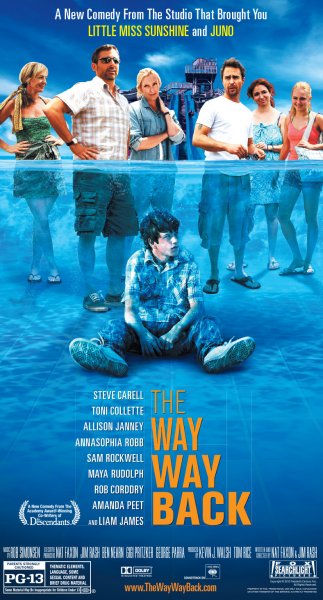 The Way Way Back Movie Poster Google image from http://static.squarespace.com/static/51b3dc8ee4b051b96ceb10de/t/51d8514ce4b01c133f361a67/1373131087250/the-way-way-back-poster.jpg
