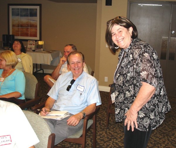 Presenter Donna Messer photo by I Lee, August 11, 2010
