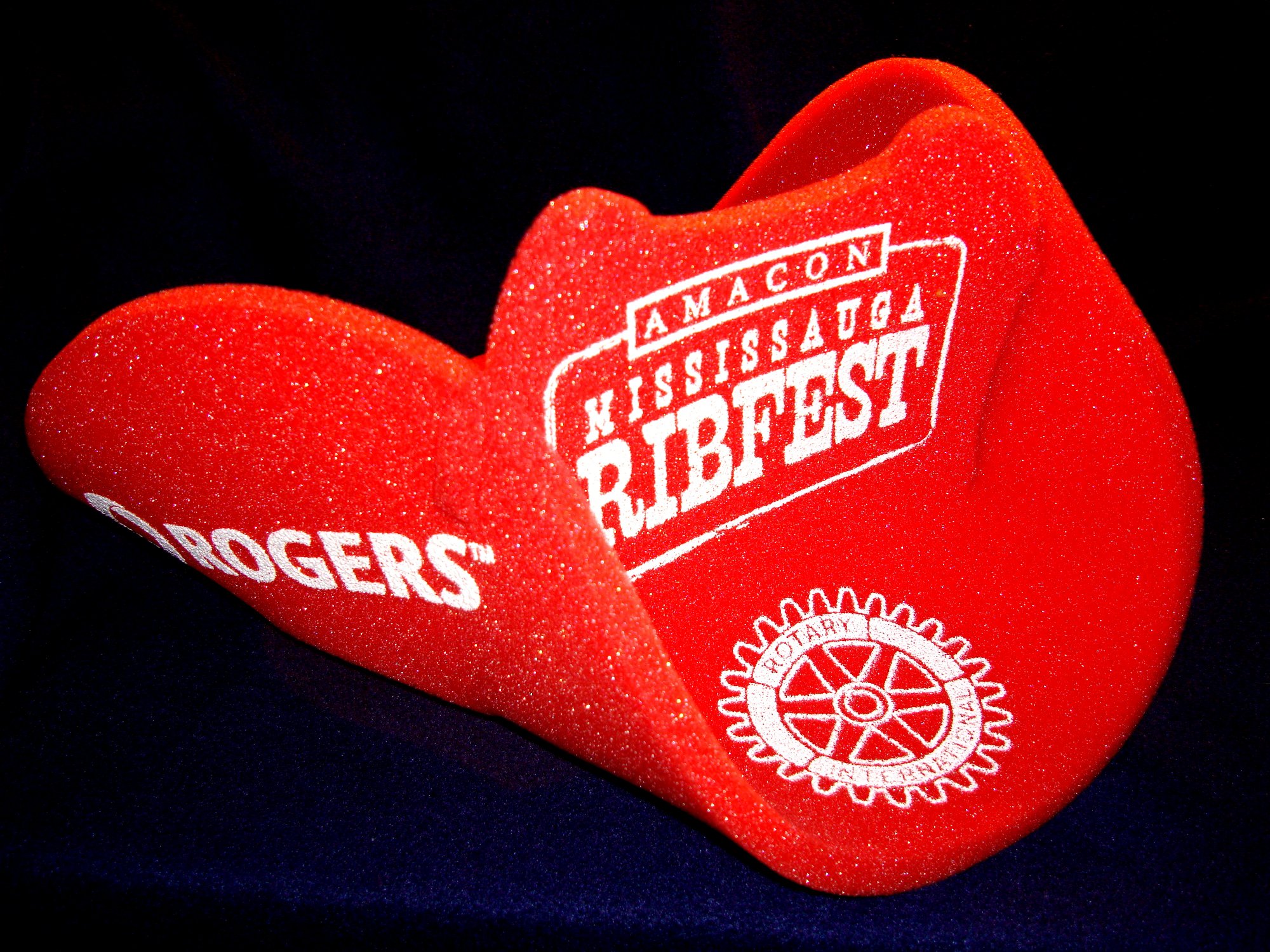 Rotary Ribfest Rogers Hat photo by I Lee 17Jul10