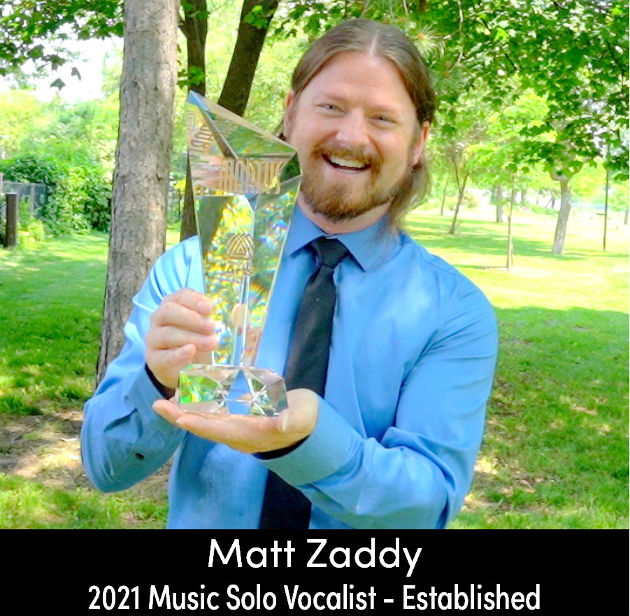 Matt Zaddy 2021 Marty Award 29 June 2021