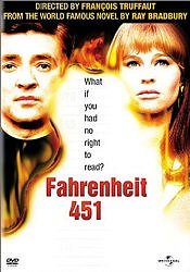 Fahrenheit 451 (1966) (DVD from Universal Studios) Starring: Oskar Werner, Julie Christie. Director: François Truffaut