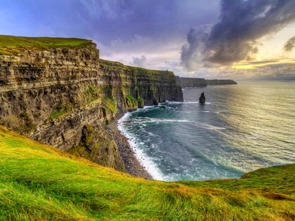 The Mighty Cliffs of Moher on the Western Shores of Ireland Google image from https://www.cntraveler.com/galleries/2016-03-15/the-most-beautiful-places-in-ireland