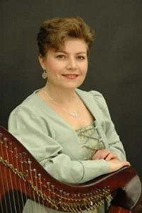 Dianne Parke-Jones, Harpist/Singer, Google image from facebook.com