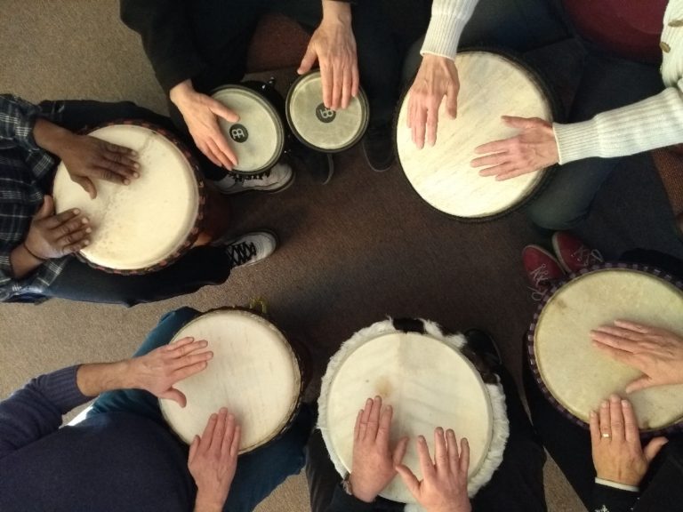Drum Circle image source: https://martinluther.ca/community-outreach/drum-circle/