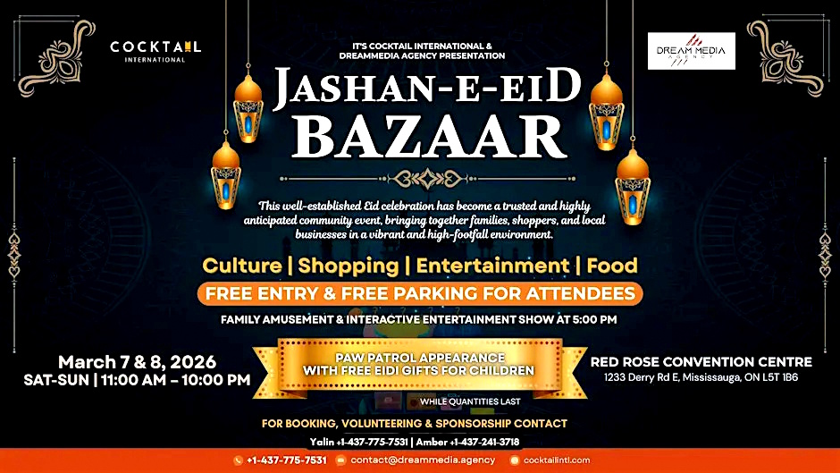 Jashan-e-Eid Bazaar 2026 image source: Eventbrite