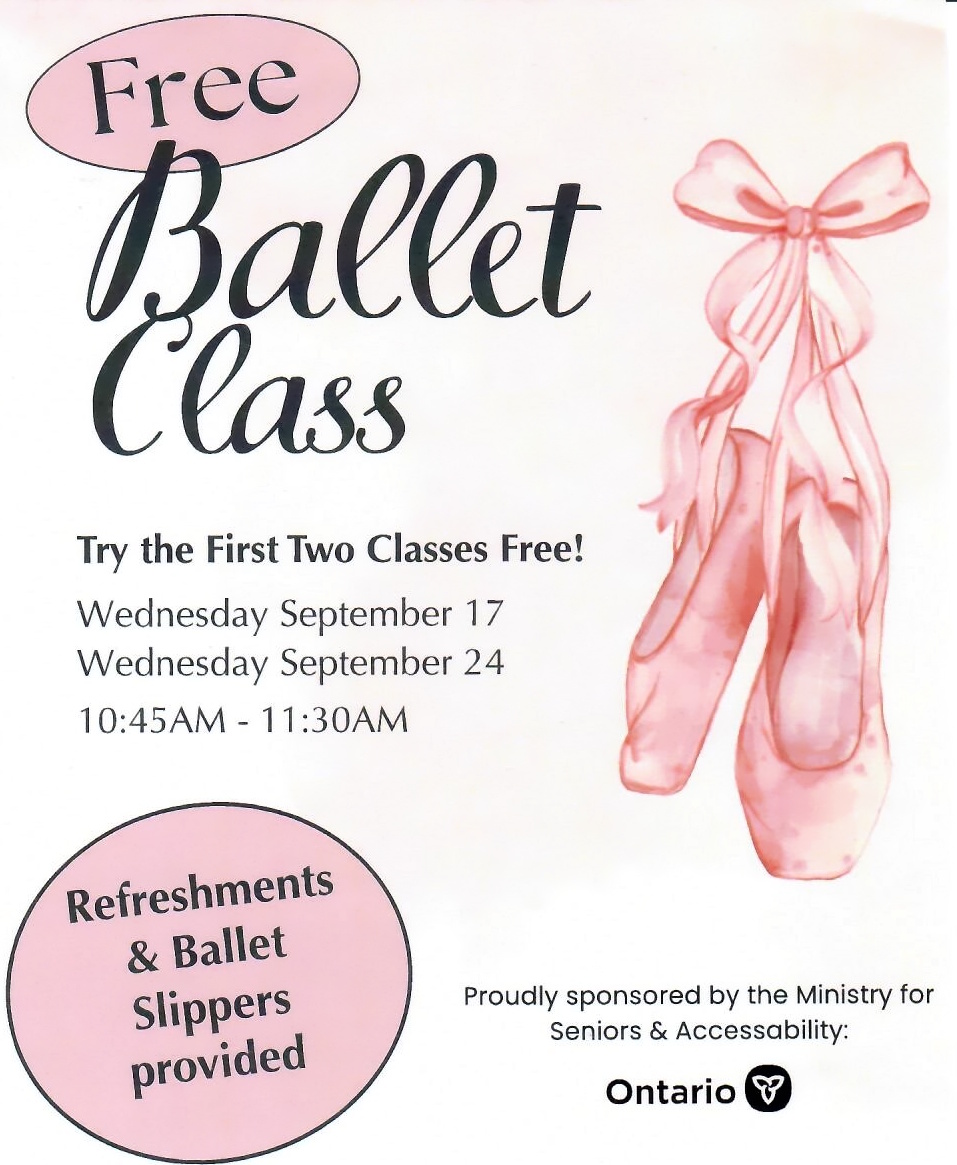 Free Ballet Class image source: AACM