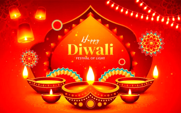 Happy Diwali Festival of Light image source: freepik.com
