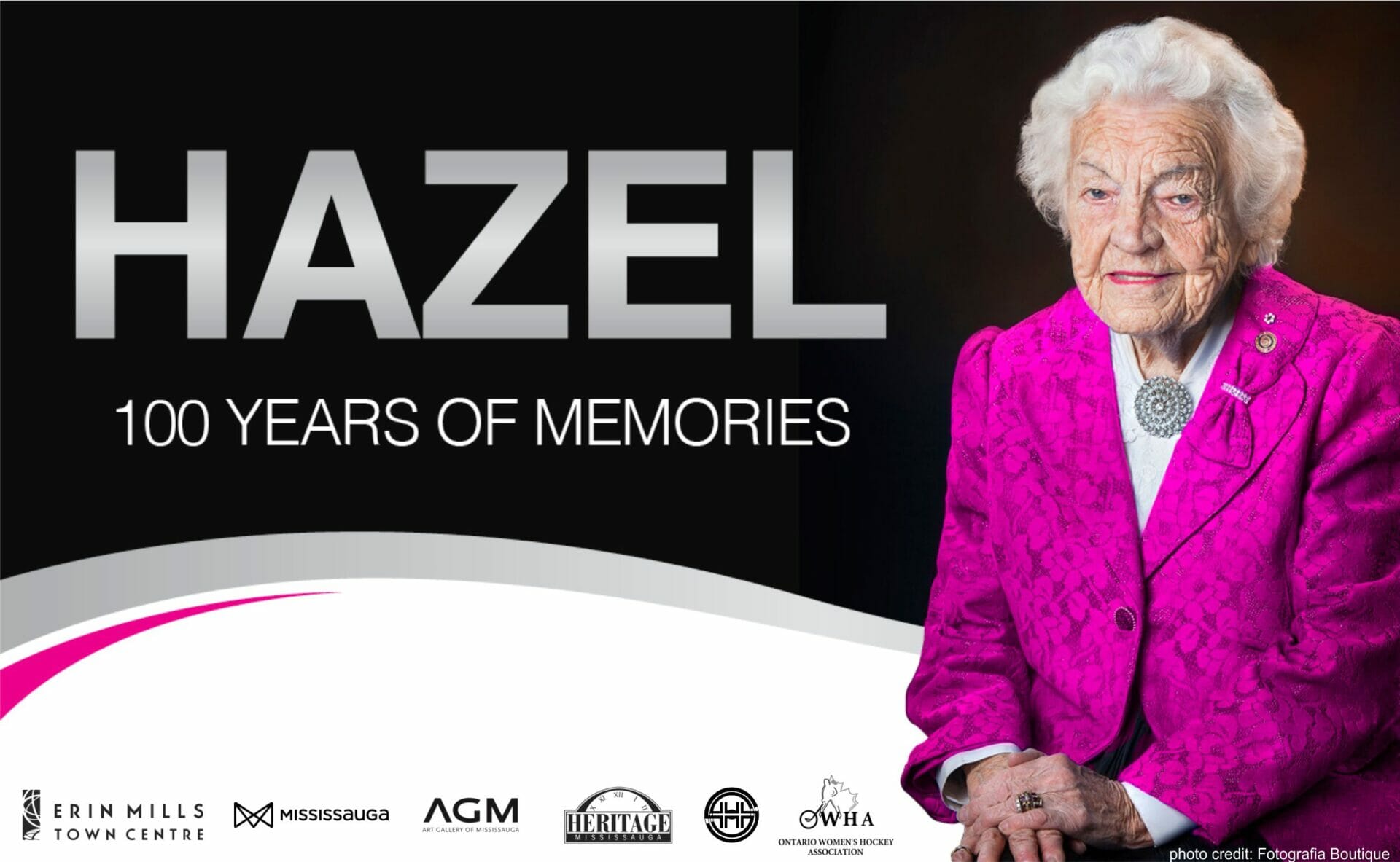 Hazel 100 Years of Memories Google image from https://www.artgalleryofmississauga.com/hazel-100-years-exhibit/