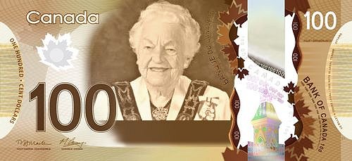 Women on Canadian Bank Notes, Anonymously submitted to change.org 23 Feb. 2015 Google image from http://womenonbanknotes.ca/post/111918983623/anonymous-submittedhazel-mccallion-hazel