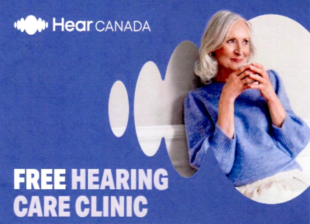 Hear Canada Free Hearing Care Clinic image source: Active Adult Centre of Mississauga