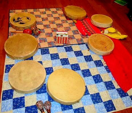 Maya LaRose Drumming Google image from https://edenmills.ca/drumming/