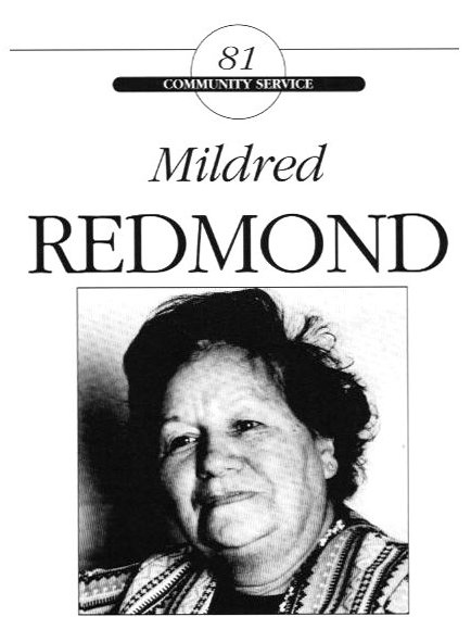 Mildred Redmond YWCA Women of Distinction Award, Toronto April 21, 1981. Photo credits: YMCA
