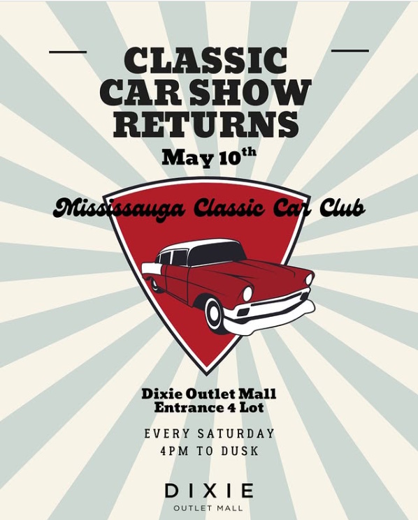 Classic Car Show Returns Mississauga Classic Car Club Opening Night Dixie Outlet Mall