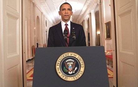President Barack Obama Speech May 1, 2011 image from New Statesman http://www.newstatesman.com/2011/05/bin-laden-qaeda-pakistan-war