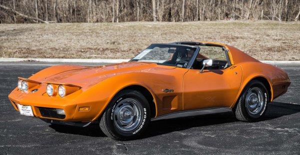 1974 Chevrolet Corvette Google image from https://fastlanecars.com/vehicles/71/1974-chevrolet-corvette