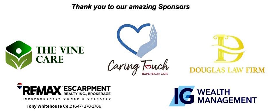 Thanks to our amazing Sponsors image source: CARP