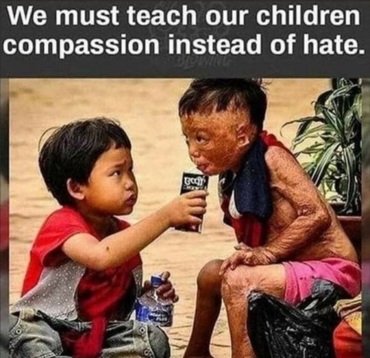 We Must Teach Our Children Compassion instead of Hate