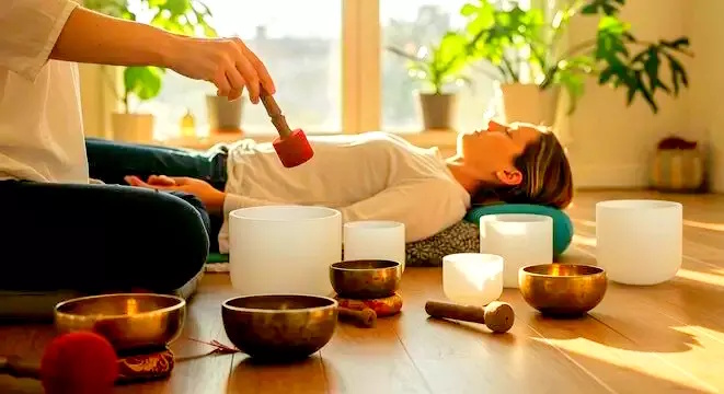 Sound Bath Healing Session image source: Stock.Adobe.com