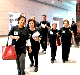 Older Adult Centre Walk-a-Thon October 12, 2012 Photo from video by I Lee