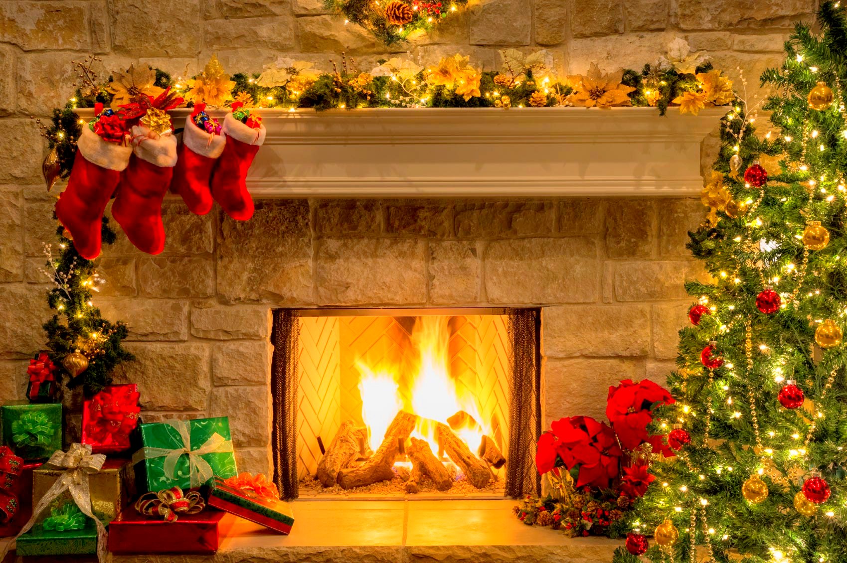 Canadian Christmas Traditions Christmas Fireplace Google image from https://www.educationquizzes.com/education-matters/2015/12/the-history-behind-christmas-traditions/