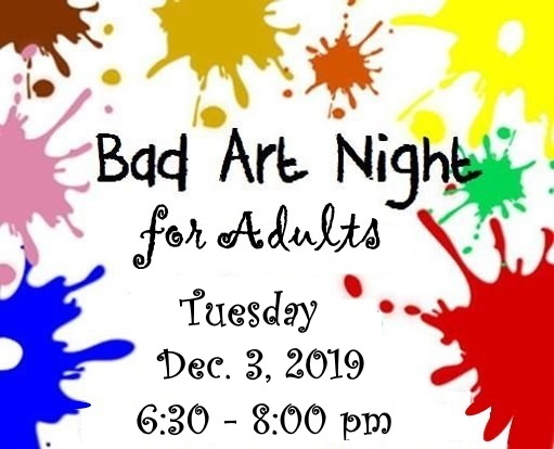 Bad Art Night adapted from Google image https://allevents.in/berwick/bad-art-night/717615338437321