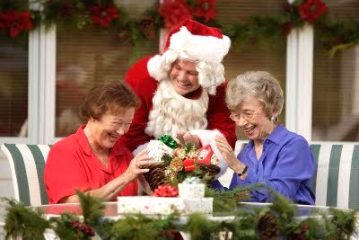 Be a Santa to a Senior Google image from Blogspot.com