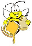 Bread and Honey Bee Left Google image