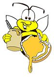 Bread and Honey Bee Right Google image