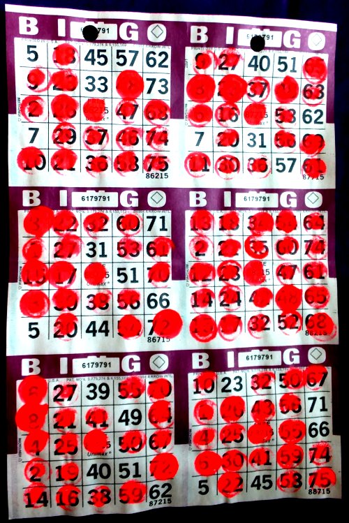 Bingo 
Strip photo by I Lee 14 May 2013