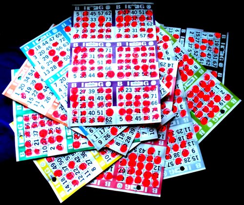 10 Bingo Strips photo by I Lee 14 May 2013
