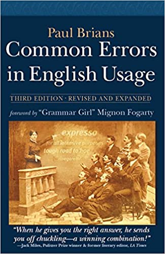Common Errors in English Usage: Third Edition by Paul Brians (15-Oct-2013) Paperback