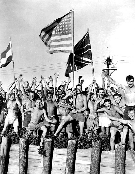 Cheering Pows Google image from http://www.commandposts.com/wp-content/uploads/2011/08/cheering-pows-copy.jpg