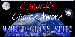 Canuck's Choice Award World Class Site