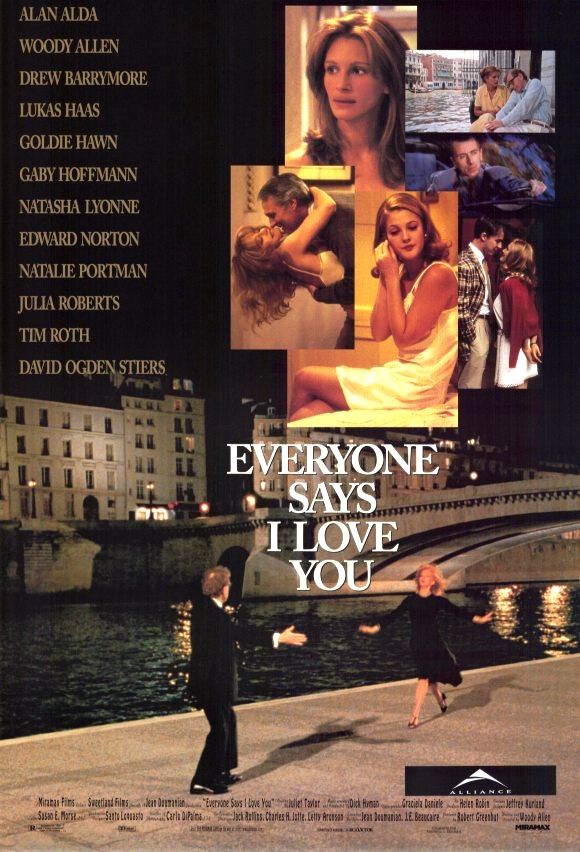 Everyone Says I Love You Google image from http://images.moviepostershop.com/everyone-says-i-love-you-movie-poster-1996-1020235587.jpg