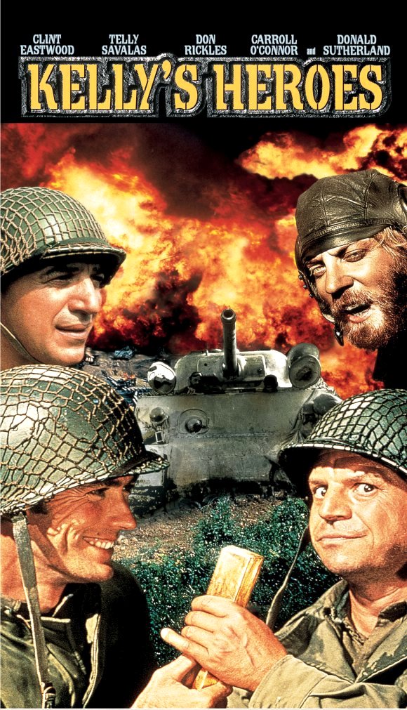 Kelly's Heroes Google image from http://images.moviepostershop.com/kellys-heroes---movie-poster-1970-1020273996.jpg