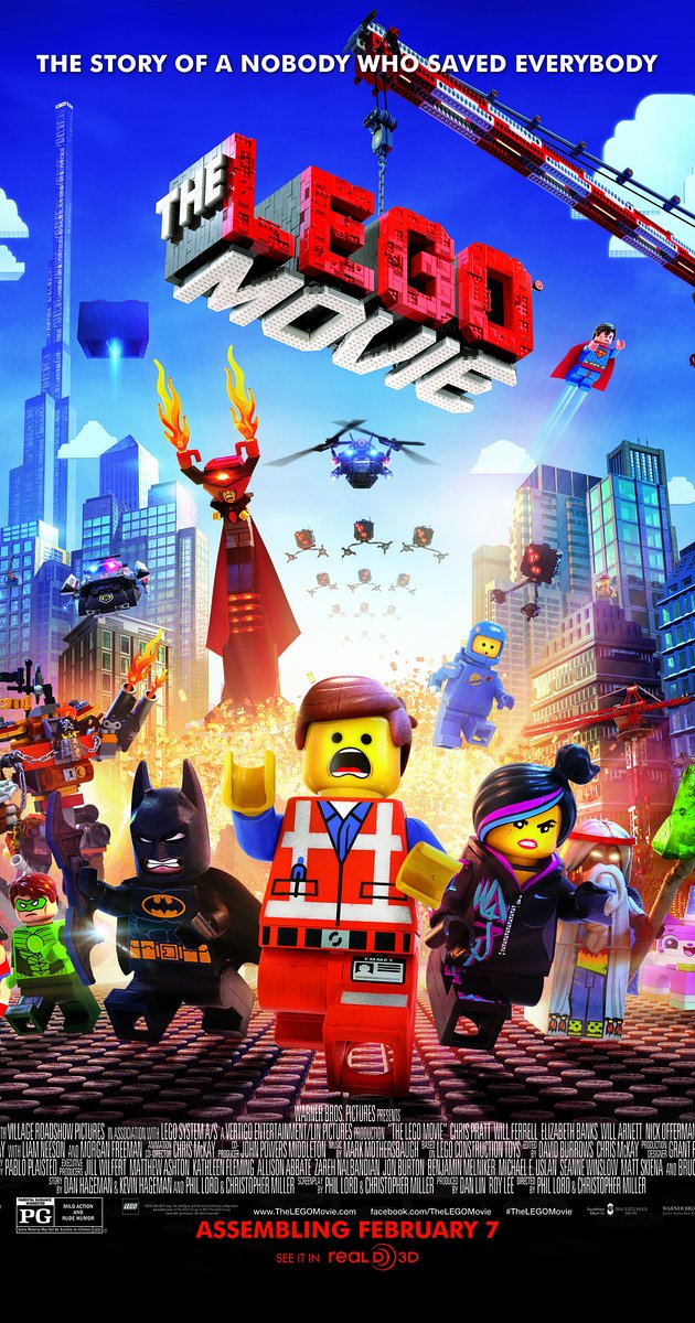 Lego Movie Movie Poster from http://www.imdb.com/title/tt1490017/
