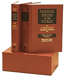 Mammal Species of the World : A Taxonomic and Geographic Reference, 2-volume set