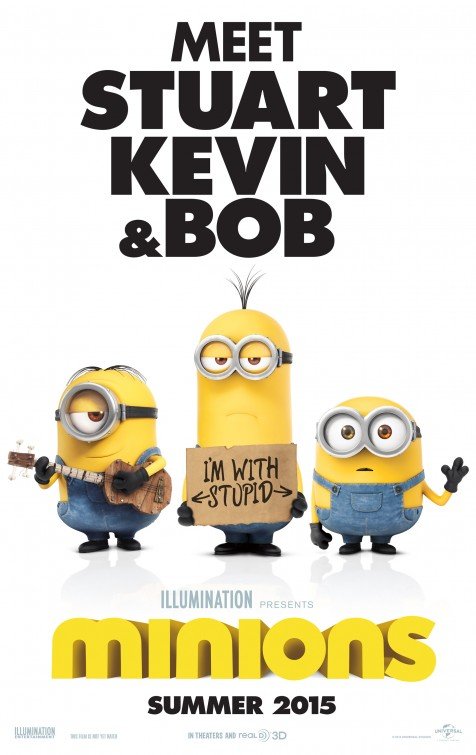 Minions (2015) Movie Poster Google image from http://www.impawards.com/2015/posters/minions.jpg