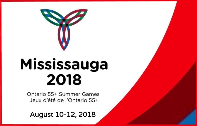 2018 Ontario 55+ Summer Games  Google image adapted from http://osgmississauga.ca/