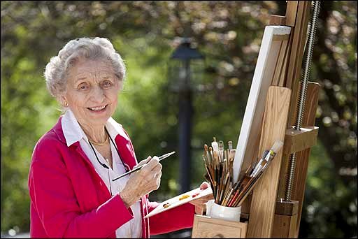 Senior Woman Painting Google image from http://www.rightathome.net/assets/franchises/winstonsalem/iSenior_Woman_Painting.jpg
