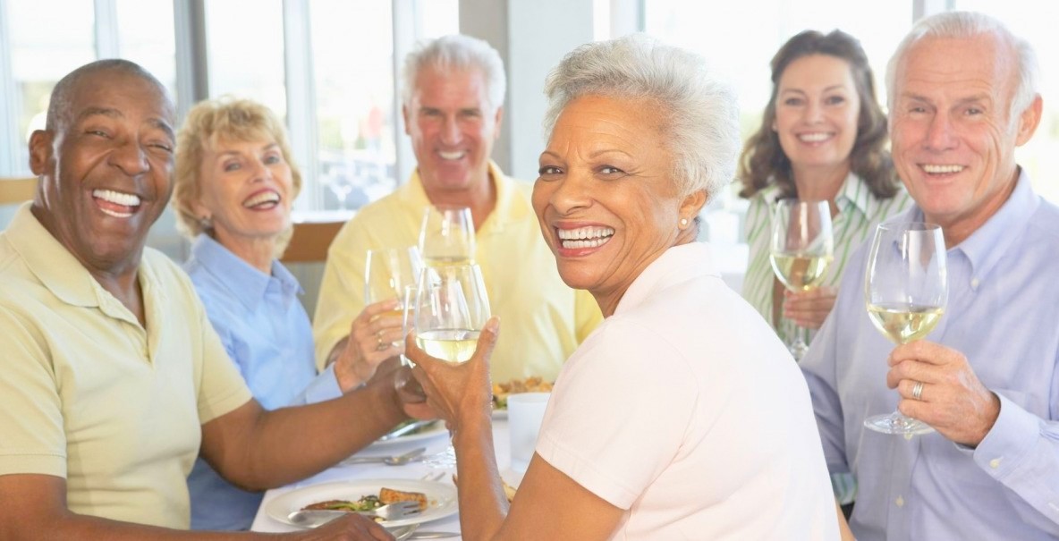 Social seniors are happy seniors Google image from http://www.karphomecare.com/social-seniors-are-happy-seniors/
