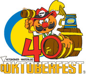 40th Anniversary Kitchener-Waterloo Oktoberfest Logo from www.oktoberfest.ca