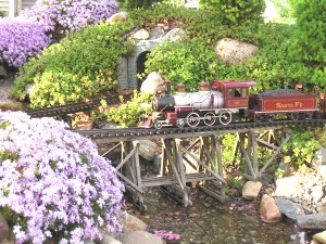 Garden Railway Google image from http://www.peremarquette.net/images/garden18.jpg